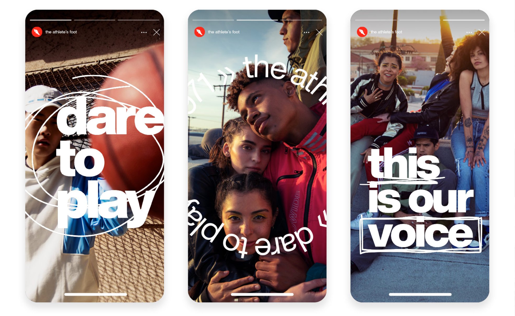 Dare to Play — campaign visuals