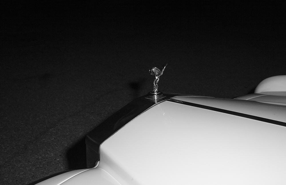 California — Rolls Royce Palm Springs night